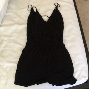 H&M Black Romper
